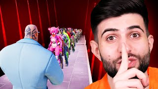 I Went UNDERCOVER In a PRISON Fortnite Fashion Show [upl. by Anahc274]