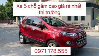 Ecosport 2015 bản titanium loanh quanh 300 triệu [upl. by Cibis]