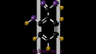 Salicylic Acid 3D Molecule Animation [upl. by Obrien263]