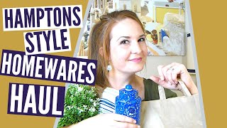 Affordable Hamptons Style Home Decor Haul [upl. by Ailbert]