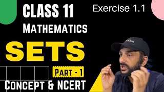 Sets  cbse class 11 maths chapter 1  ncert  CBSE  state boards  CPT  CAT  क्लास 11 part 1 [upl. by Eirene591]