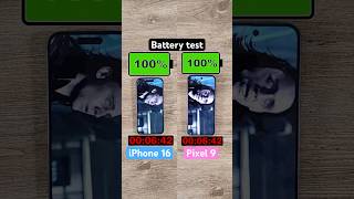 iPhone 16 vs Pixel 9 battery test [upl. by Trotter]