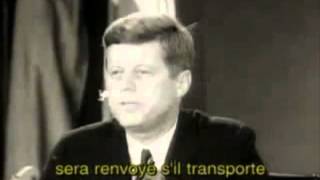 3°  Discours de Kennedy sur Cuba  22 octobre 1962 [upl. by Uriia129]