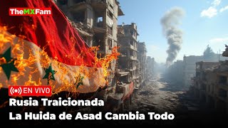 Terrible Revés Para Rusia Asad Huye de Siria y Occidente Gana La Partida  TheMXFam [upl. by Lyudmila720]