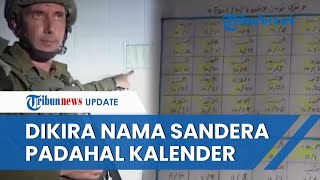 TERBONGKAR KEBOHONGAN IDF Sebut Temukan Daftar Nama Sandera di Terowongan Ternyata Kalender [upl. by Spiegleman]