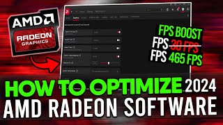 AMD Radeon Software BEST Settings For GAMING amp Performance  NEW amp IMPROVED Tweaks [upl. by Lynna385]