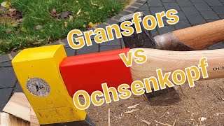 Gransfors Bruks Splitting Maul vs Ochsenkopf Stihl Pro Axe [upl. by Emerson]