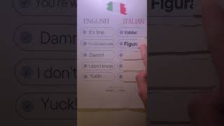 Learn Italian with me🇮🇹📚 learnitalian [upl. by Notna]