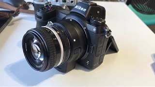 Nikon Z cameras with Manual Nikkors using the FTZ adapter [upl. by Alleuqcaj]