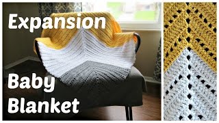 Expansion  Crochet Baby Blanket [upl. by Peter11]