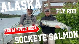 Salmon Fishing Alaska’s Kenai River Sockeye Reds [upl. by Vogele]