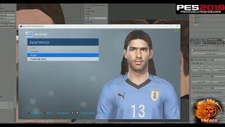 Sebastián quotEl Locoquot Abreu face for PES 201820192020 by MictlanTheGod Timelapse [upl. by Areit346]