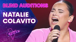 Natalie Colavito Sings Led Zeppelins Whole Lotta Love  The Blind Auditions  The Voice Australia [upl. by Ahsatniuq]