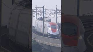 WHOOSH KCIC400AF Fast Train railway highspeedtrain kcic train bullettrain train trending [upl. by Tatman]