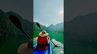 Kayaking in Lankawi  Malaysia  Dayang Bunting Marble Geoforest Park  Dayang Bunting Lake [upl. by Adrahs556]