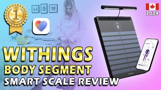 WITHINGS BODY SEGMENT UNBOXING amp REVIEW SMART SCALE  4K withings [upl. by Cantu]