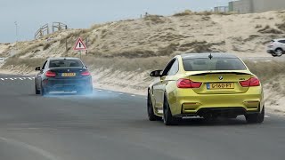 BMW M Cars Accelerating LOUD M2CS M6 V10 Dinan M3 E46 Supersprint 620HP M4 Akra M5 E60 Eisenman [upl. by Vaclava724]