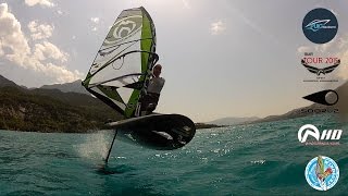 HYDROFOIL WINDSURFING SERRE PONCON 2015 [upl. by Teddy352]