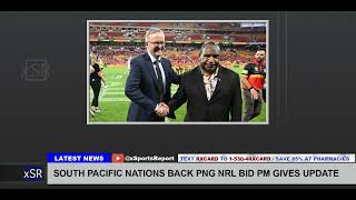 South Pacific Nations Back Png Nrl Bid Pm Gives Update [upl. by Innoc]