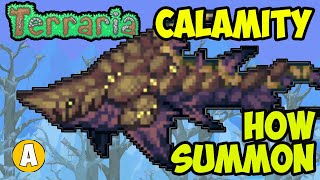 Terraria Calamity Mod How To Summon MAULER BOSS 2024  Terraria how get Mauler spawner [upl. by Adamok]