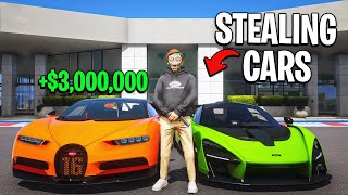 I Robbed 50 Luxury Dealerships in GTA 5 RP [upl. by Woolley]