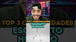 ESQUELETO HUMANO  TOP 3 CURIOSIDADES [upl. by Gio977]