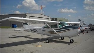 First Time Flying a Cessna 182 Skylane RG [upl. by Llenwad]