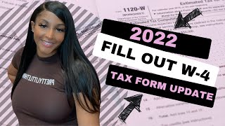 How to Fill Out a W4 Tax Form  2023 Updates [upl. by Aym441]