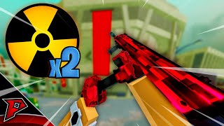 CRAZY MP7 DOUBLE NUKE  Bad Business Roblox [upl. by Critta]