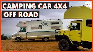 Camping Car 4X4 OFF ROAD  sur les pistes de lHerault [upl. by Rennat]