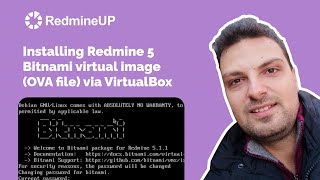 Installing the Redmine 511 Bitnami virtual image OVA file via VirtualBox [upl. by Enyrhtak]