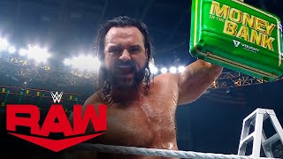 Relive the chaos from WWE Money in the Bank Raw highlights July 8 2024 [upl. by Haimes]