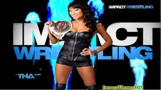 2012 Gail Kim 7th and New TNA Theme Song quotPuppet On A Stringquot Lyrical [upl. by Nerhtak403]