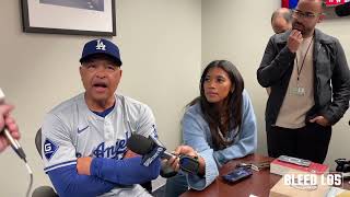 Dodgers Postgame Dave Roberts discusses Gavin Lux big hit Landon Knack performance and more [upl. by Naul]