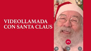 Videollamada con Santa Claus [upl. by Eelyme341]