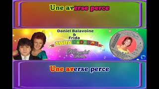 Karaoke Tino  Daniel Balavoine amp Frida Abba  Belle Abbacadabra  Dévocalisé [upl. by Attinahs]