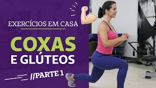 Exercícios em casa Treino para coxas e glúteos  Viver Bem [upl. by Rosenblatt]