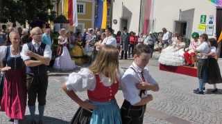 Volkstanzgruppe Millstätter SeeSeeboden beim Kaiserfest in Millstatt [upl. by Niar372]