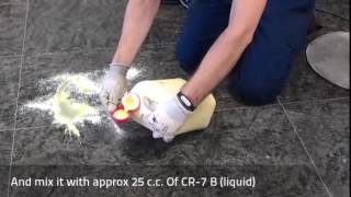 CR7 Crystallization system for natural granite floors [upl. by Emmey323]