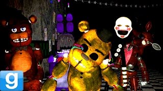 PLAYABLE ANIMATRONICS  Gmod Five Nights At Freddys 2 Pill Pack Mod Garrys Mod [upl. by Kcirdorb985]