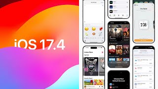 iOS 174 Every New Feature [upl. by Dnyletak]