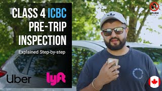 Class 4 ICBC PreTrip Inspection with English Subtitles  Uber amp Lyft [upl. by Egan814]