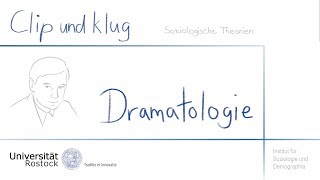 Soziologie studieren Erving Goffman  Wir alle spielen Theater [upl. by Eednim]