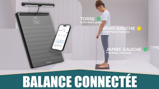 LA MEILLEURE BALANCE CONNECTÉE MUSCLES GRAISSES SPORT  Withings Body Scan [upl. by Aliac]