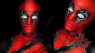 DEADPOOL  Valentine Style  Makeup Tutorial [upl. by Jamin]