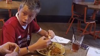 EATING NANDOS FIRST TIME EVER REACTION [upl. by Ratha]