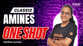 Amines ONESHOT  Class 12 Chemistry  CBSE 2024 🔥 Haritha maam [upl. by Bozuwa]