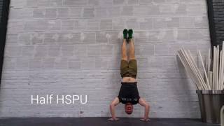 HSPU Depths  CrossFit Invictus Gymnastics [upl. by Eniamreg]