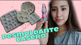 🤩DESMOLDANTE CASERO 🤩para moldes de silicon y Porcelana Fría DIY hazlo tu misma🙋‍♀️ [upl. by Carman]