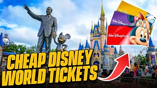 5 Ways to Get the CHEAPEST Disney World Tickets from LEGIT Places in 2024 [upl. by Len]